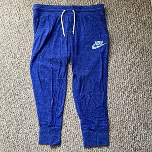 Nike capri sweat pants